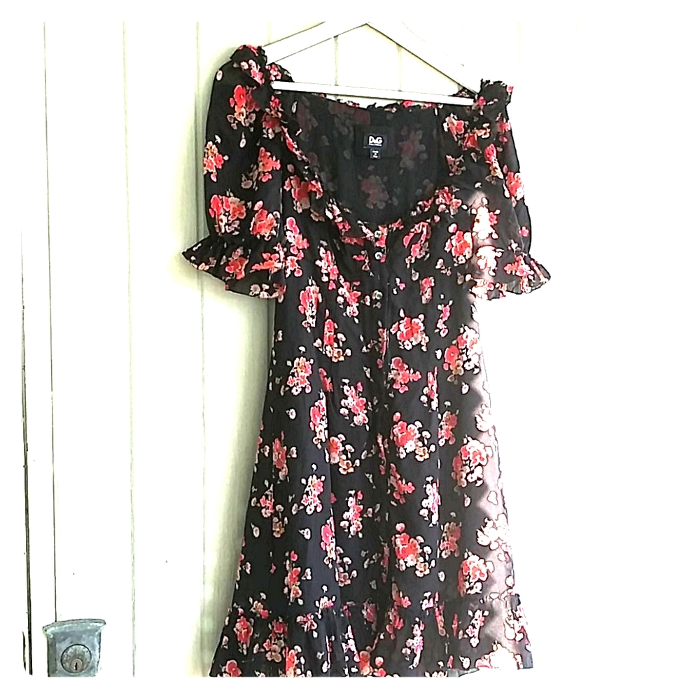 Dolche&Gabbana Woman Silk Summer Dress Size 40